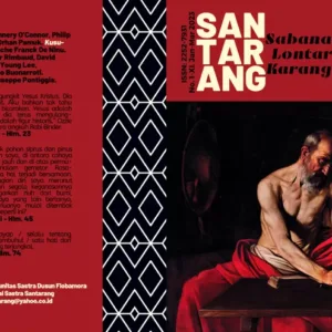Jurnal Sastra Santarang edisi Januari-Maret 2023