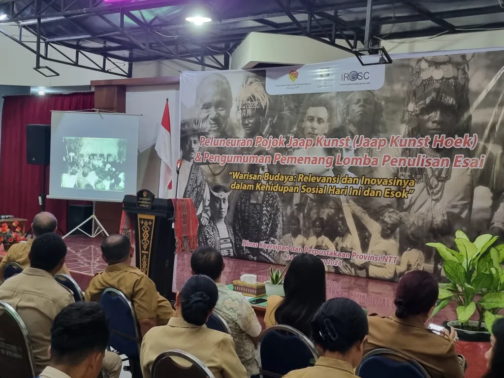 Dusun Flobamora Hadiri Peluncuran Pojok Jaap Kunst