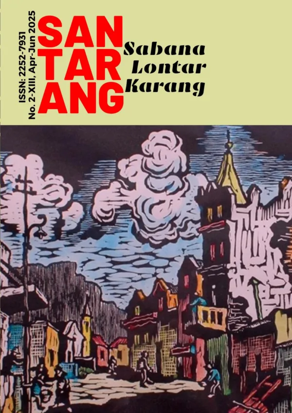 Jurnal Sastra Santarang edisi April-Juni 2025